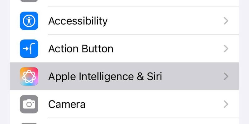 Apple Intelligence & Siri