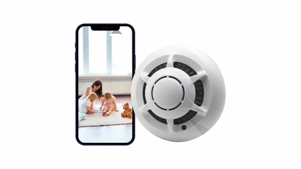 Smoke Alarm Detector Nanny Cam